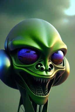 extra-terrestrial, 8K, photo realistic, highly detailed