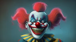 clown smiling animated