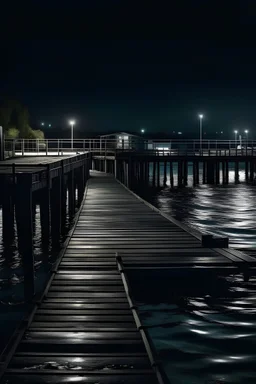 Dock at night book cover