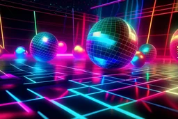 Motion graphics for disco