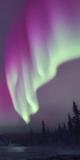 aurora borealis, highly detailed