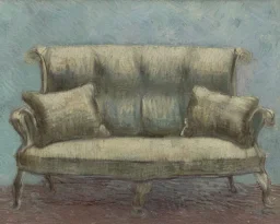 Portrait of a couch by Van Gogh