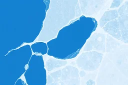 ice forming texture, white on blue vector