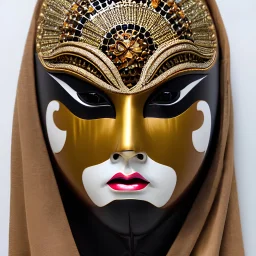 kabuki mask, earth tones, insanely detailed and intricate, hypermaximalist, elegant, ornate, hyper realistic, super detailed, 8K