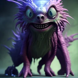 Cute fluid ink creature, big black eyes, unreal engine 5, 8k resolution, photorealistic, ultra detailed, by greg rutowski