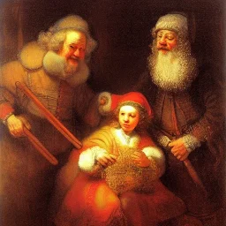 Rembrandt merry Christmas