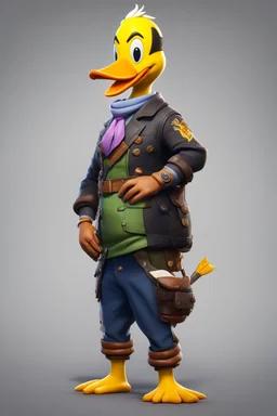 Dagobert duck fortnite skin