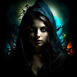 WOMAN Mysterious