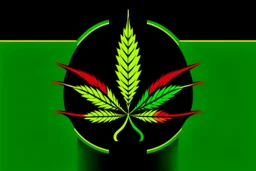 logo canabis companyrasta colours