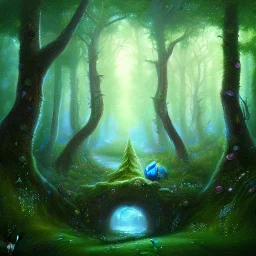  magical forest, poet, chalk