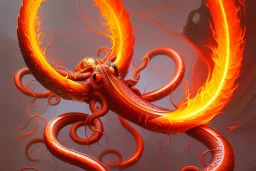 Fire spiritual tentacles fire