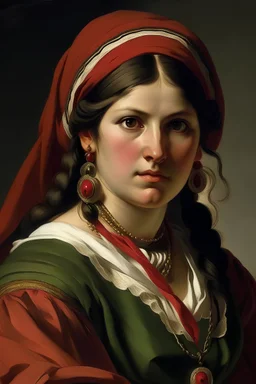a woman