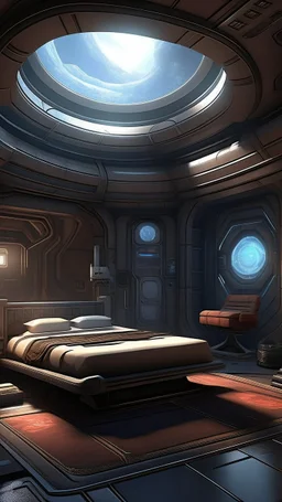 sci fi planet, temple bedroom