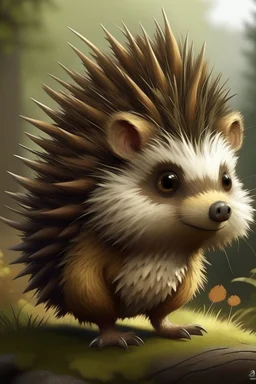 squirrel hedgehog mix humanoid