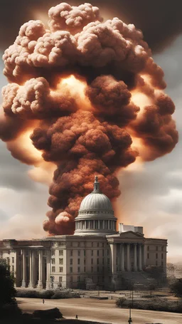 nuclear explosion