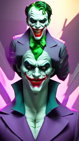 handsome joker, high delicate defined details, beautiful, atmospheric, matte, 3 d 8 k octane rendered, sharp focus, illustration, high detail, ultra realistic, highly saturated colors