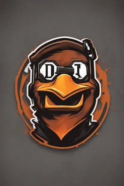 Make a Logo For a Gaming youtuber that plays "Rust" Call Ducki1n, Under The DucklinMake It say [] TDK []