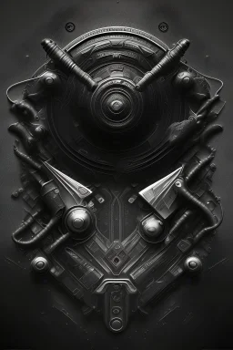 mystic wet dirt black dark gray aggressive dangerous, warp around center white background,