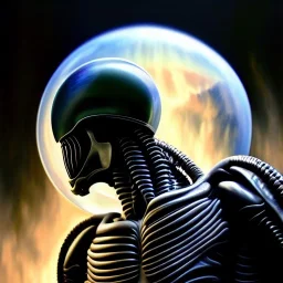 Ultra detailed fullbody Portrait in oil on canvas of Xenomorph in Alien,extremely detailed digital painting, extremely detailed face,crystal clear Big Glowing eyes, mystical colors ,perfectly centered image, perfect composition, rim light, beautiful lighting, 8k, stunning scene, raytracing, anatomically correct, in the style of robert e howard and Ken Kelley and Ohrai Noriyoshi and Simon Bisley and tomzj1