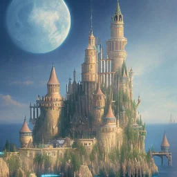 1900 style Atlantis city