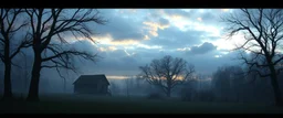Haunting visions in the dawn Where hope seemed to linger, now it's gone Fragments fall like whispers in the air Lost in the beauty of despair [Chorus] Now the nation turns to gray Melodies of innocence fade away