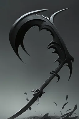 black big scythe