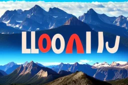 mountains with giant "lol" label