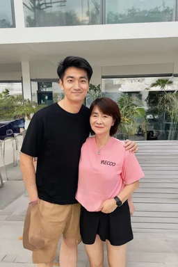 Nicoogsui mit seinem mama Petra