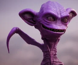 Purple alien terror