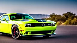 Dodge Challenger Hellcat Mixed With Mercedes G-Class, 4K, Ultra Detailed,
