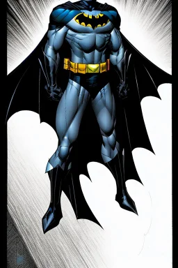 batman wearing a techarmor jim lee style