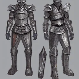 mail armor and clothe concept art videogame