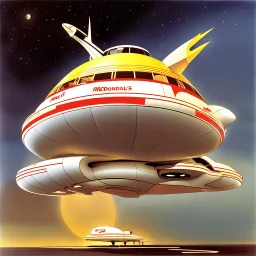 The First McDonalds Starship.