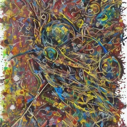 style Jackson Pollock,