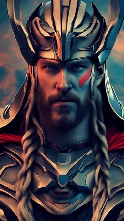 Thor as Avatar surreal 8K image
