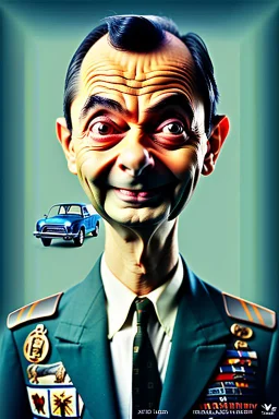 mr bean as a pilot