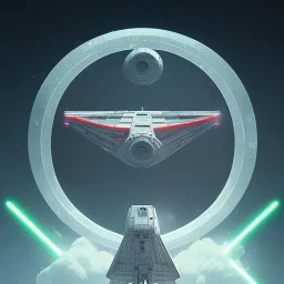 logo with only the letters 'STAR WARS', atmospheric, intricate, epic fantasy, ornate, 3D, cinematic lightning