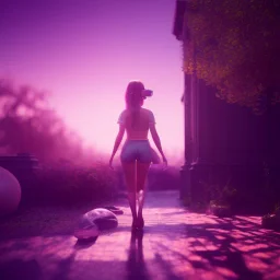 Beautiful dream girl unreal 5, octane render, cinema4d, redshift render, hyper realistic, cenematic, vibrancy, synthwave, retouch, centered, dynamic lighting, dramatic lighting, 4k, highly detailed, attractive beautiful, realistic, virtual reality, epic composition, holographic,