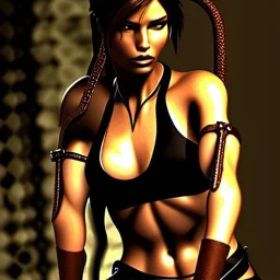 sultry lara croft