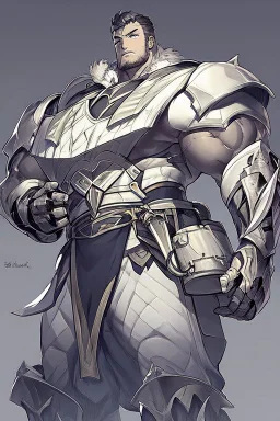 Athlete Armored Male Drow or Dark Elf