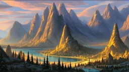 city of the elves in the mountains