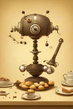 Necesito una imagen de inteligencia artificial segun Salvador Dalí en el siglo XIX con fondos pasteles.