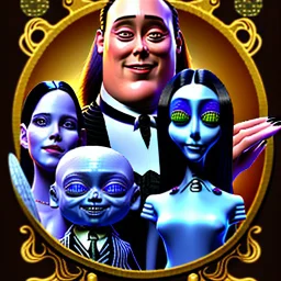 Addams family, robot version