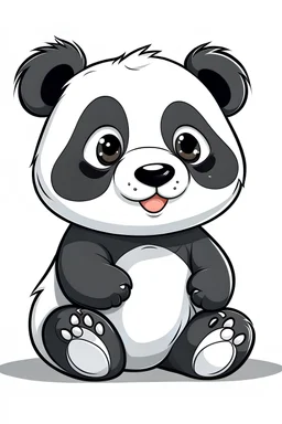 cartoon panda