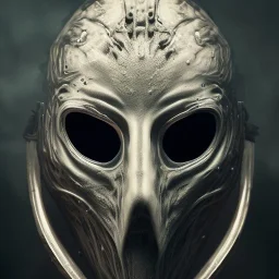 Mystery horror mask,Ambiance dramatique, dramatic lighting, volumetric lighting, hyperrealisme, 8k, high quality, lot of details, fit within portrait