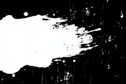 an inky blob on a scratched up texture, white on black vector