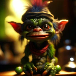 hairy pimp groove funk goblin cutie gremlin alien hippie in weird home, prize winning oil painting, ,bokeh like f/0.8, tilt-shift lens 8k, high detail, smooth render, down-light, unreal engine