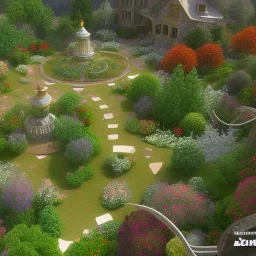 plan for a garden and the beatifull garden in the world