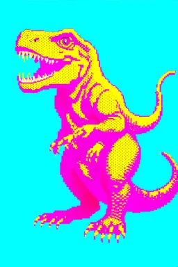 pop art pixels 1000 images warhol style x t rex