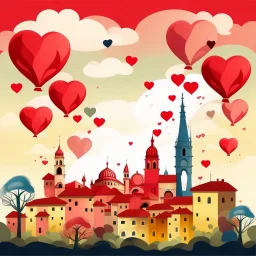 Background Italy Valentine's Day